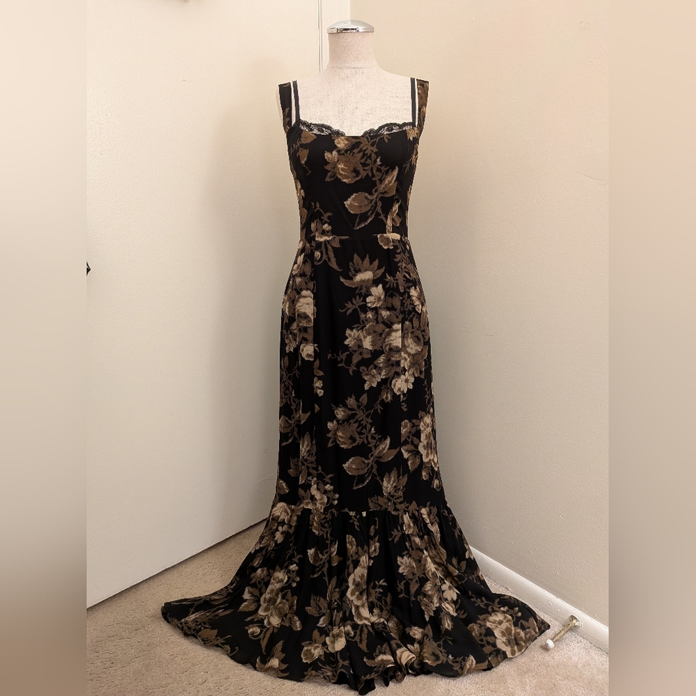 Reformation Irisa Dress in Grand Dame- Size 4